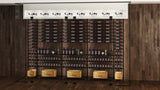 VintageView Evolution Double Sided Wine Wall Post Kit 10 1C (floor-to-ceiling wine rack system, 36 to 72 bottles)