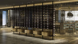 VintageView Evolution Single Sided Wine Wall Post Kit 10 1C (floor-to-ceiling wine rack system, 18 to 54 bottles)