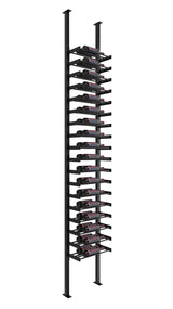 VintageView Evolution Single Sided Wine Wall Post Kit 10 1C (floor-to-ceiling wine rack system, 18 to 54 bottles)