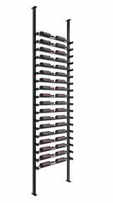 VintageView Evolution Single Sided Wine Wall Post Kit 10 2C (floor-to-ceiling wine rack system, 36 to 108 bottles)