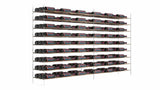 VintageView Evolution Wine Tower 47 3C (freestanding metal and acrylic wine rack)