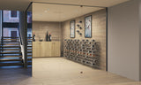 VintageView Evolution Wine Tower 47 3C (freestanding metal and acrylic wine rack)