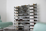 VintageView Evolution Wine Tower 47 3C (freestanding metal and acrylic wine rack)