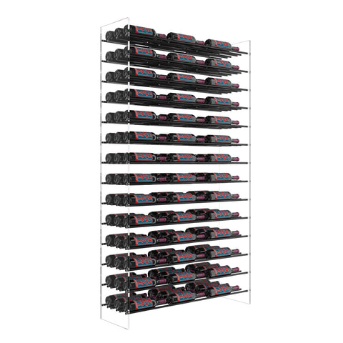 VintageView Evolution Wine Tower 72 3C (freestanding metal and acrylic wine rack)