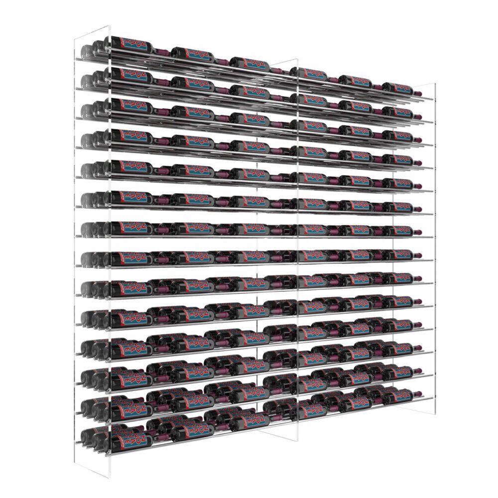 VintageView Evolution Wine Tower 72 3C (freestanding metal and acrylic wine rack)