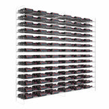 VintageView Evolution Wine Tower 72 3C (freestanding metal and acrylic wine rack)