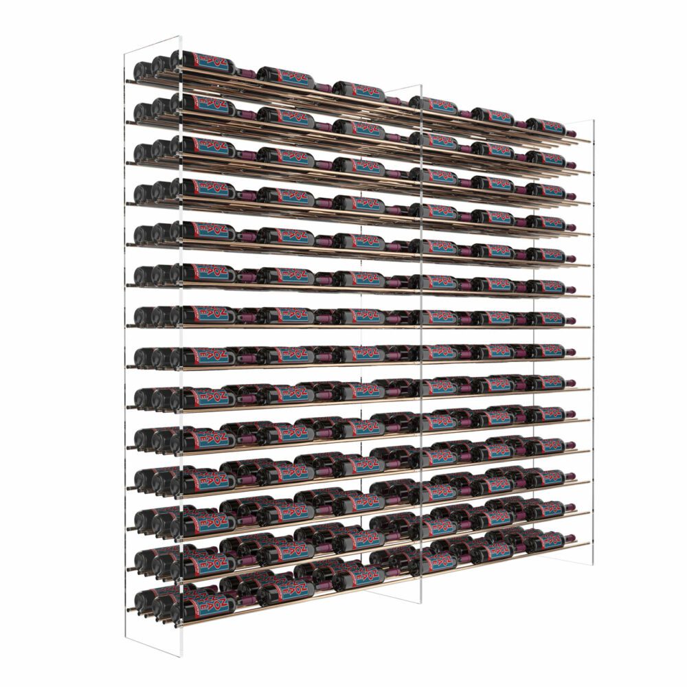 VintageView Evolution Wine Tower 72 3C (freestanding metal and acrylic wine rack)
