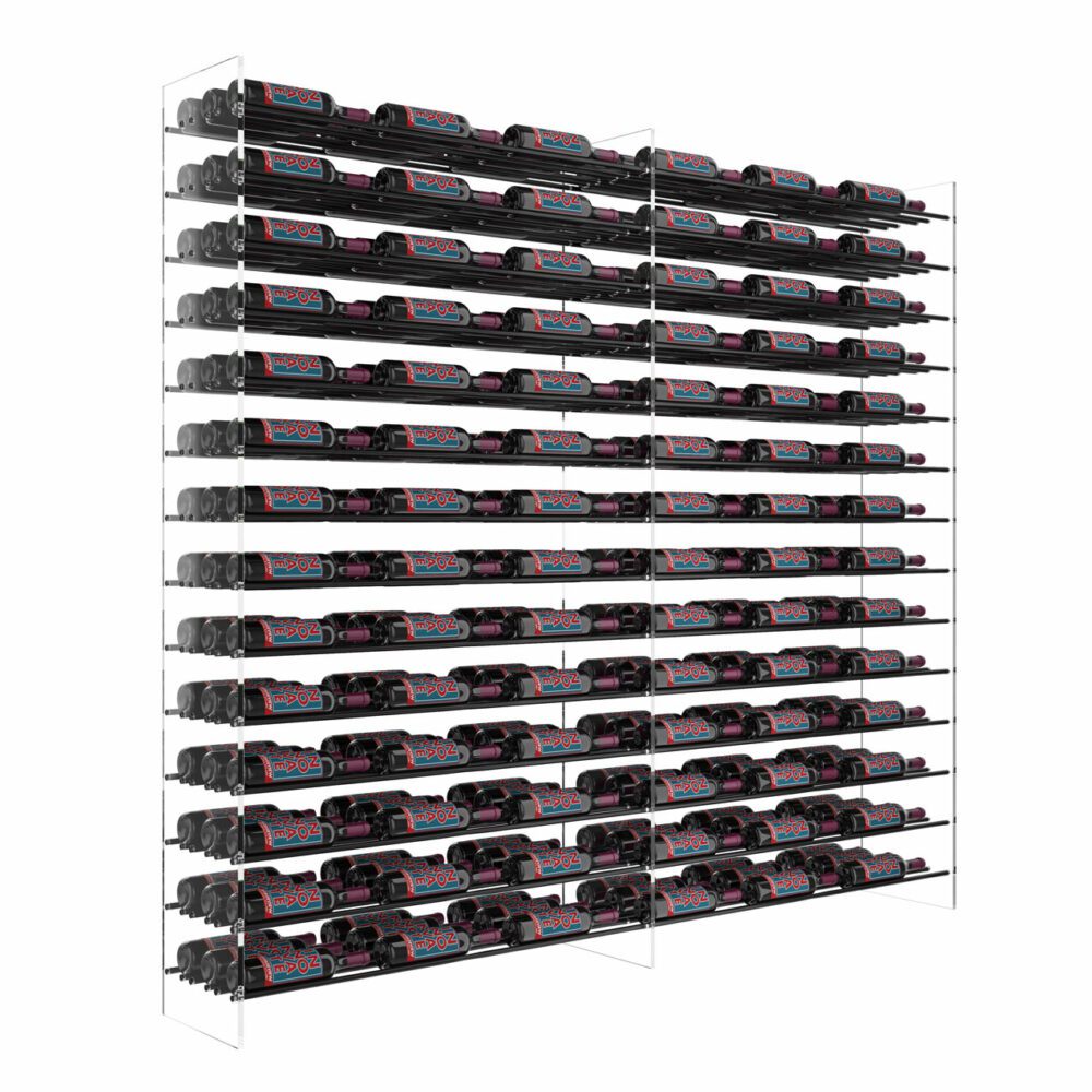 VintageView Evolution Wine Tower 72 3C (freestanding metal and acrylic wine rack)