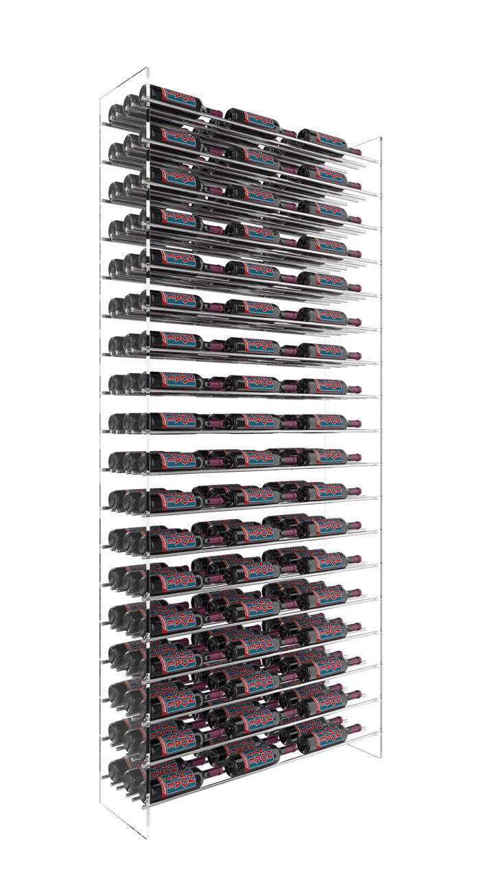 VintageView Evolution Wine Tower 92 3C (freestanding metal and acrylic wine rack)