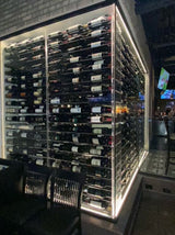 VintageView Evolution Wine Tower 92 3C (freestanding metal and acrylic wine rack)