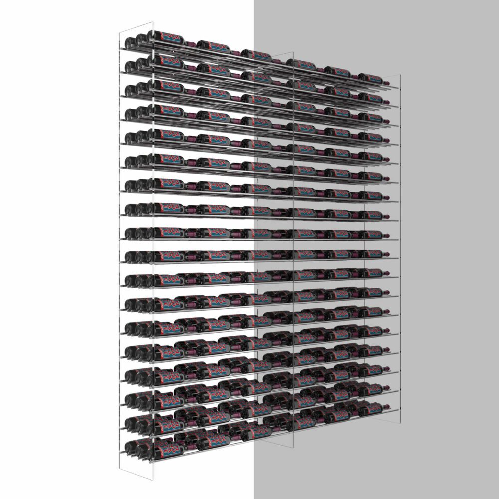 VintageView Evolution Wine Tower Extension 3C (freestanding metal and acrylic wine rack expansion packs)
