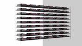 VintageView Evolution Wine Tower Extension 3C (freestanding metal and acrylic wine rack expansion packs)