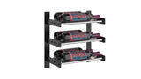VintageView Evolution Wine Wall 15″ 1C Wall Mounted Wine Rack System (3 to 9 bottles)