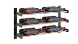 VintageView Evolution Wine Wall 15″ 2C Wall Mounted Wine Rack System (6 to 18 bottles)