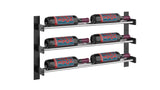 VintageView Evolution Wine Wall 15″ 2C Wall Mounted Wine Rack System (6 to 18 bottles)