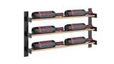 VintageView Evolution Wine Wall 15″ 2C Wall Mounted Wine Rack System (6 to 18 bottles)