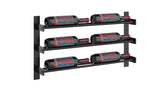 VintageView Evolution Wine Wall 15″ 2C Wall Mounted Wine Rack System (6 to 18 bottles)