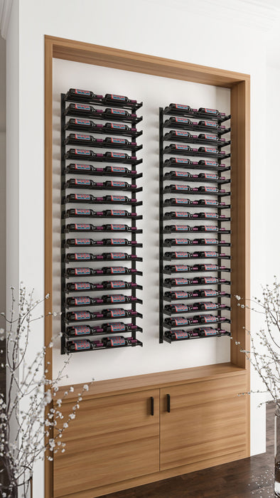 VintageView Evolution Wine Wall 15″ 2C Wall Mounted Wine Rack System (6 to 18 bottles)