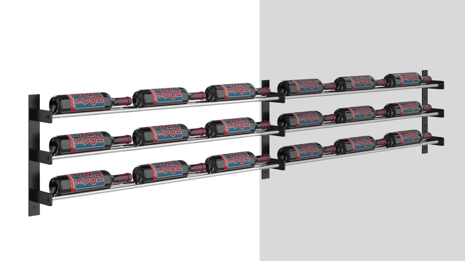 VintageView Evolution Wine Wall 15″ Extension Kit (9 to 27 bottles)