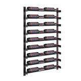 VintageView Evolution Wine Wall 45″ 2C Wall Mounted Wine Rack System (18 to 54 bottles)