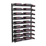 VintageView Evolution Wine Wall 45″ 2C Wall Mounted Wine Rack System (18 to 54 bottles)