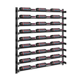 VintageView Evolution Wine Wall 45″ 3C Wall Mounted Wine Rack System (27 to 81 bottles)