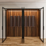 VintageView Evolution Wine Wall 45″ Wall Mounted Wine Rack Kit (54 to 162 bottles)