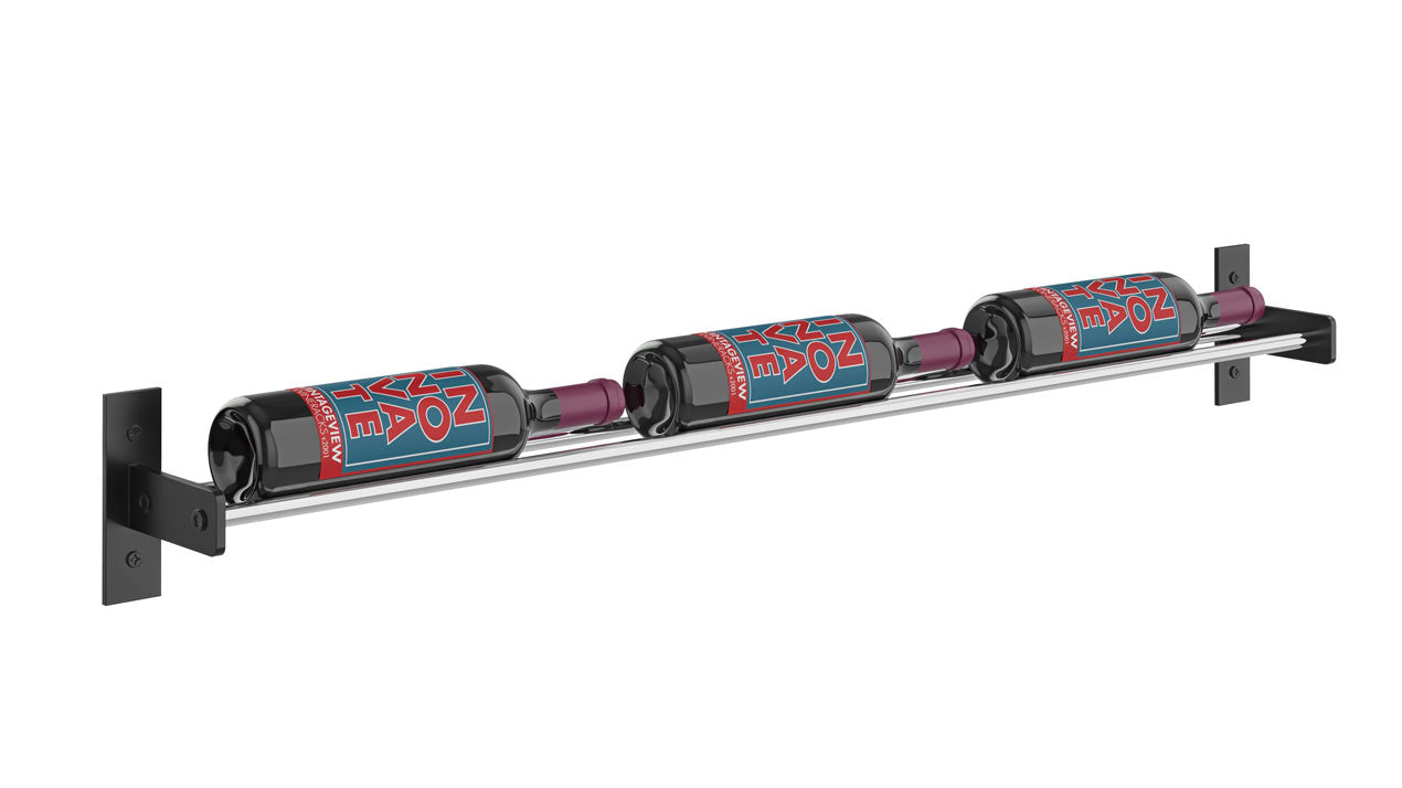 VintageView Evolution Wine Wall 5″ 3C Wall Mounted Wine Rack System (3 to 9 bottles)