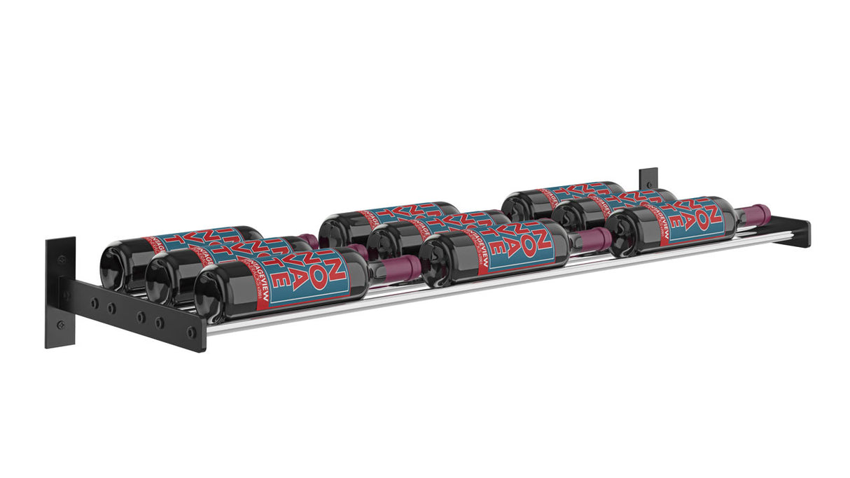 VintageView Evolution Wine Wall 5″ 3C Wall Mounted Wine Rack System (3 to 9 bottles)