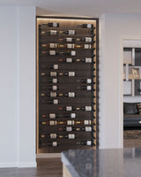 VintageView Evolution Wine Wall 5″ 3C Wall Mounted Wine Rack System (3 to 9 bottles)