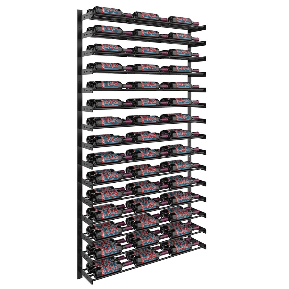 VintageView Evolution Wine Wall 75″ 3C Wall Mounted Wine Rack Kit (45 to 135 bottles)