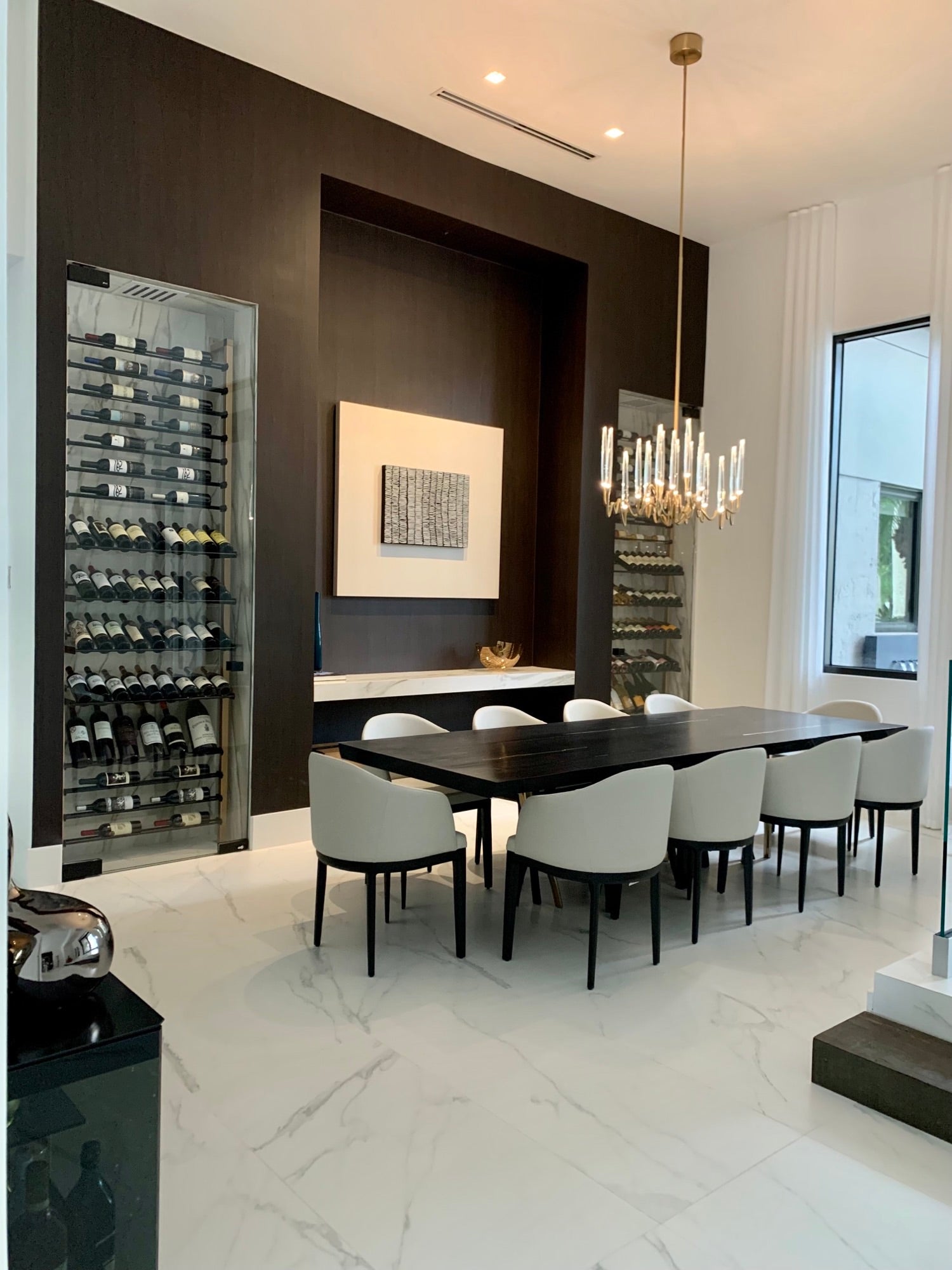 VintageView Evolution Wine Wall Post 2-inch Standoff Bracket