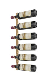 VintageView Helix Single 30 (minimalist wall mounted metal wine rack kit)