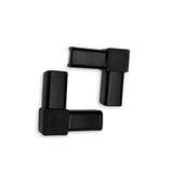 VintageView Helix Wine Rack Post Elbow Bracket (floating wine rack system component)
