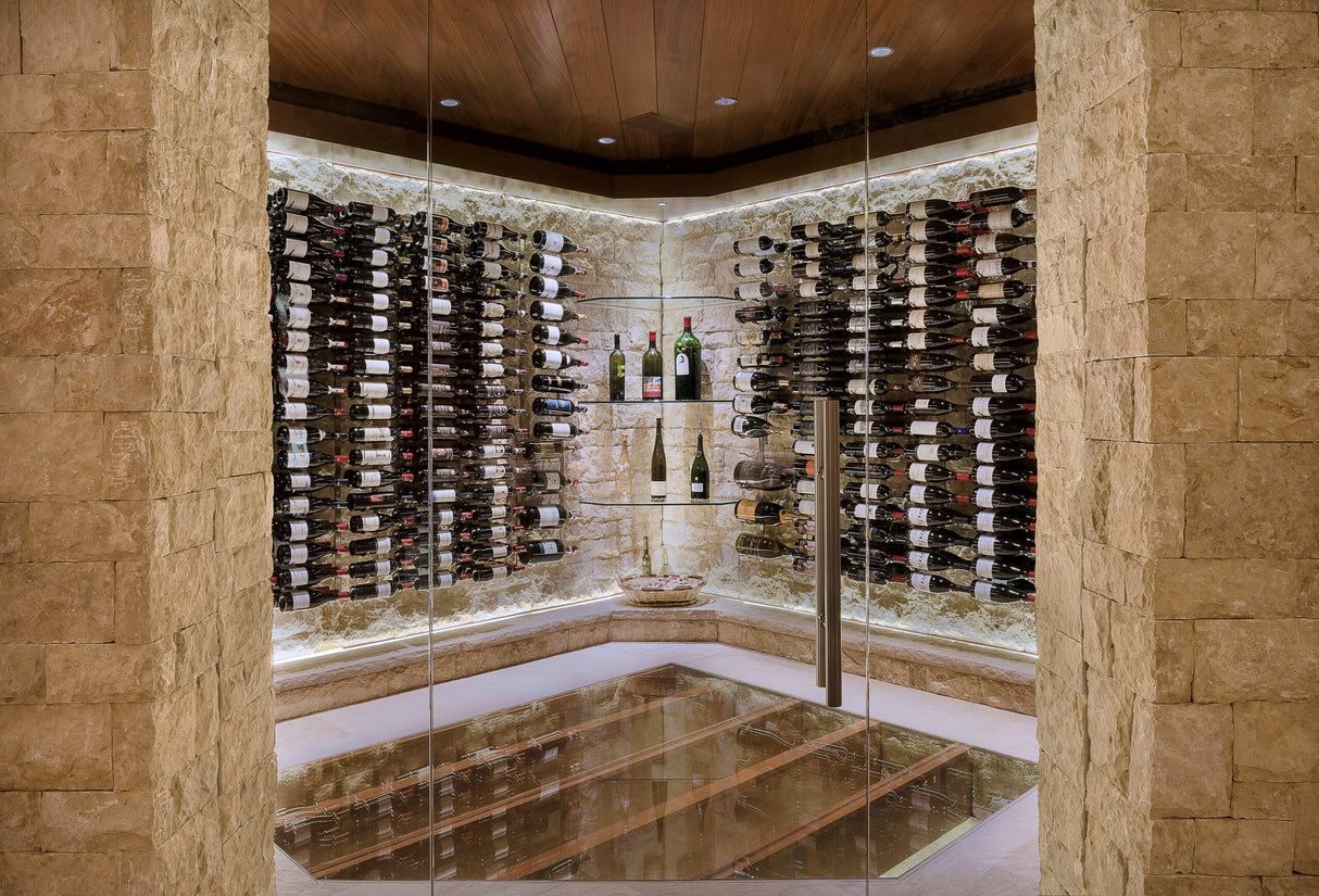 VintageView Magnum/Champagne Wine Rack  (9 to 18 bottles)