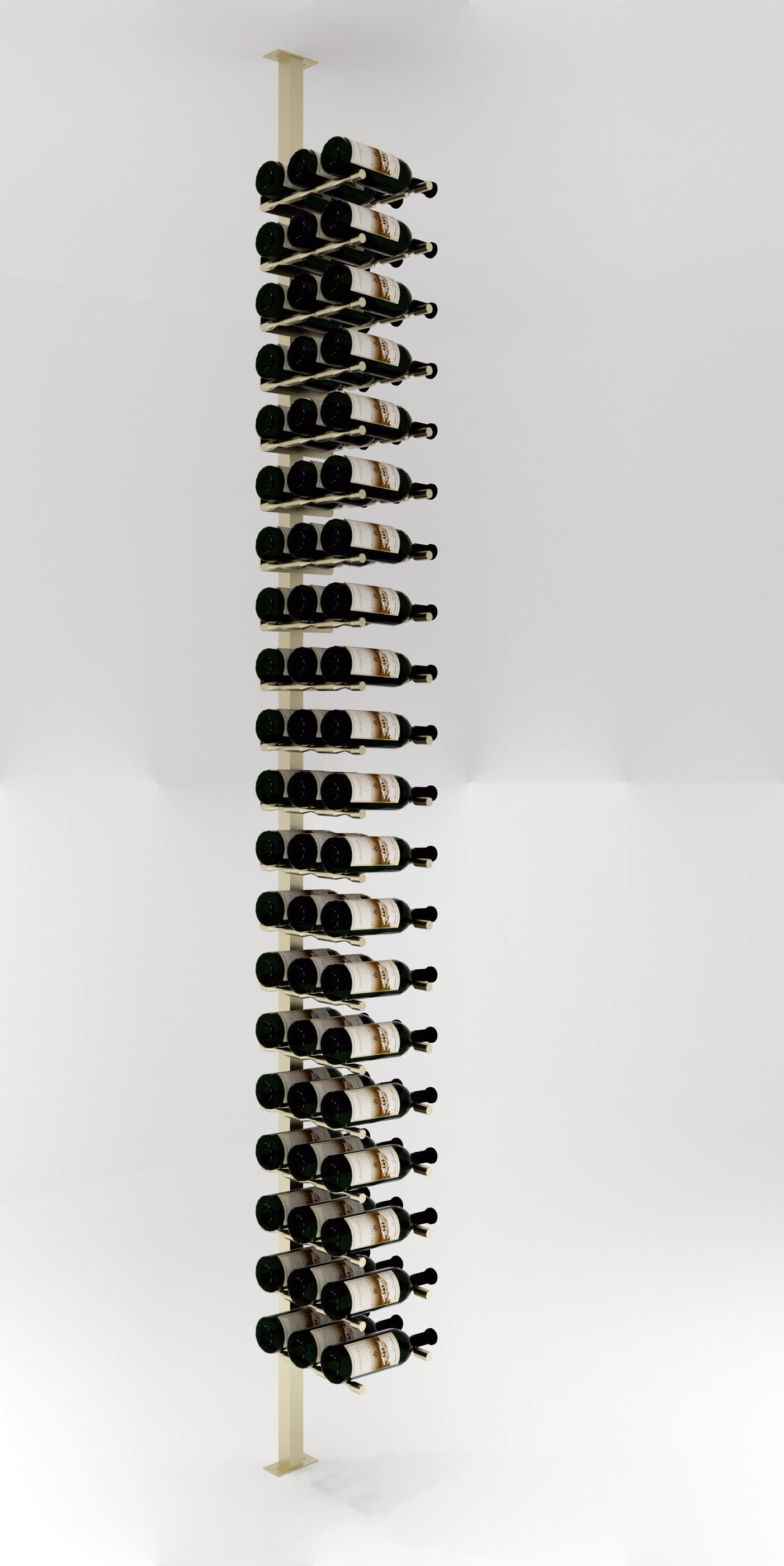 Wine Rack Post VintageView Vino Pins Post Kit: Single-Sided Label Forward Floating Wi ...