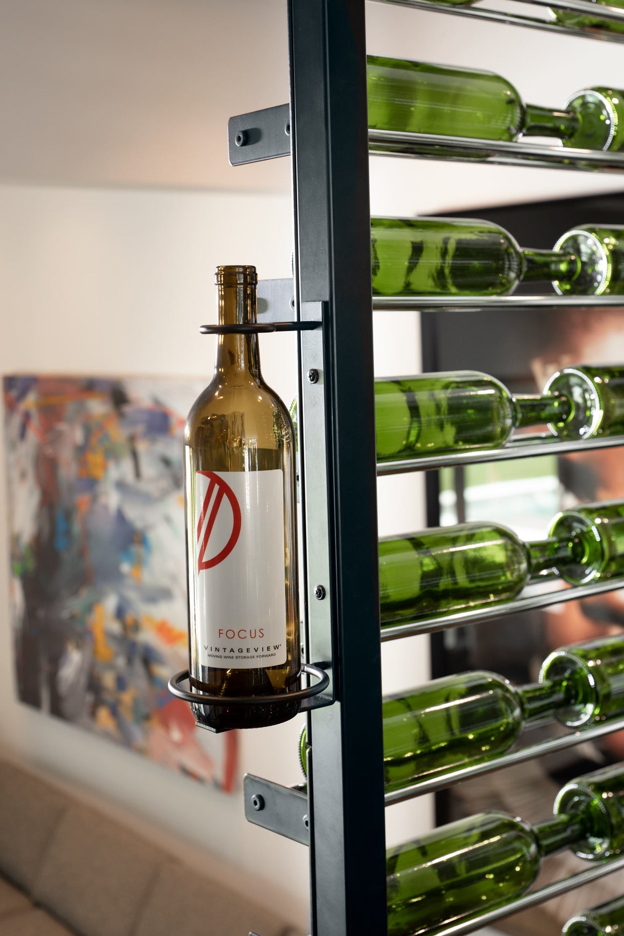 VintageView Perch 1-Bottle Vertical Wine Rack