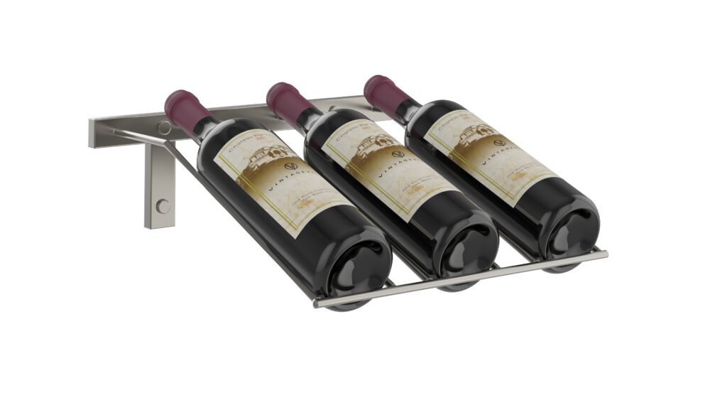 3 Bottle Presentation Wine Rack