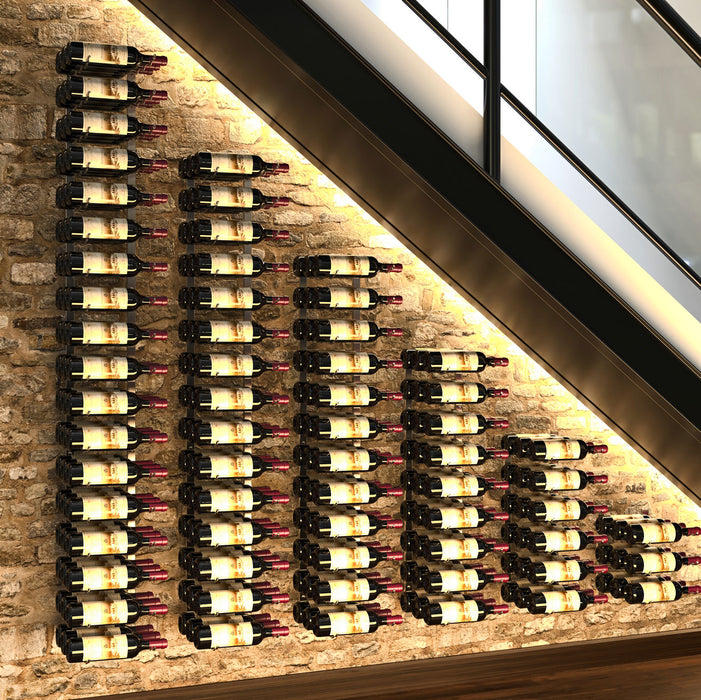 VintageView 'Under the Stairs' Wine Wall Rack Kit (63-189 Bottles)