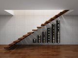 VintageView 'Under the Stairs' Wine Wall Rack Kit (63-189 Bottles)