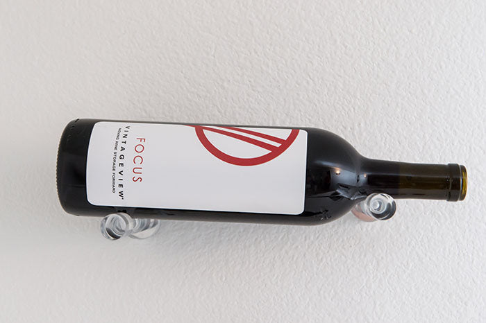 VintageView Vino Pins Acrylic 1 Bottle Wine Rack Peg