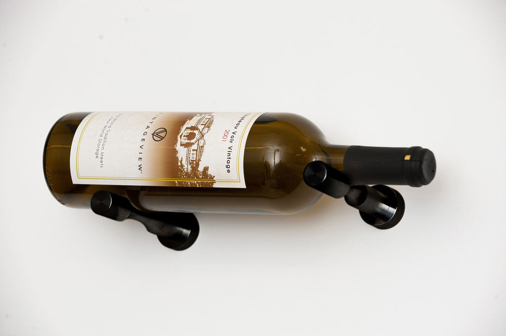 VintageView Vino Pins 1 Bottle Wall Mounted Metal Wine Rack Peg