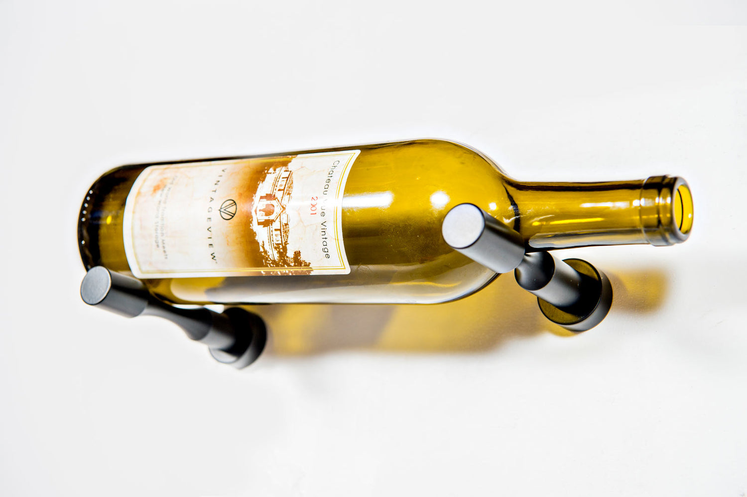 VintageView Vino Pins 1 Bottle Wall Mounted Metal Wine Rack Peg