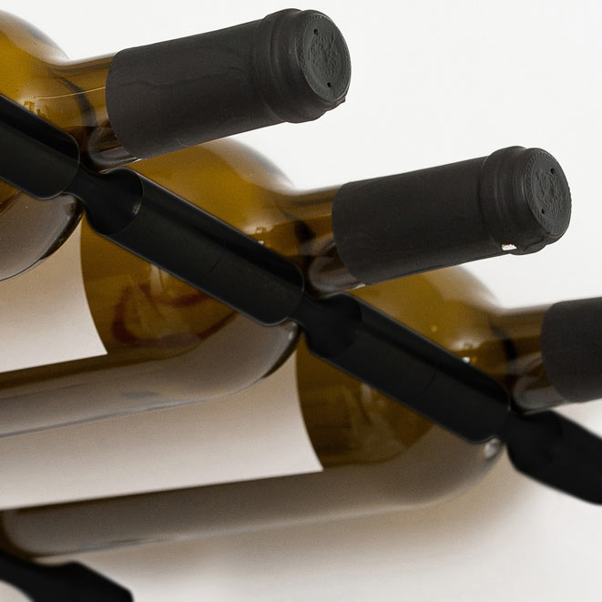 VintageView Vino Pins 1 Bottle Metal Wine Rack Extension Kit