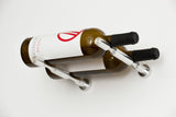 VintageView Vino Pins Wall Mounted Metal Wine Rack Kit (2 Bottles)