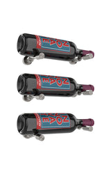 VintageView Vino Pins Designer Kit (3-bottle layout): Wall Mounted Wine Rack Display