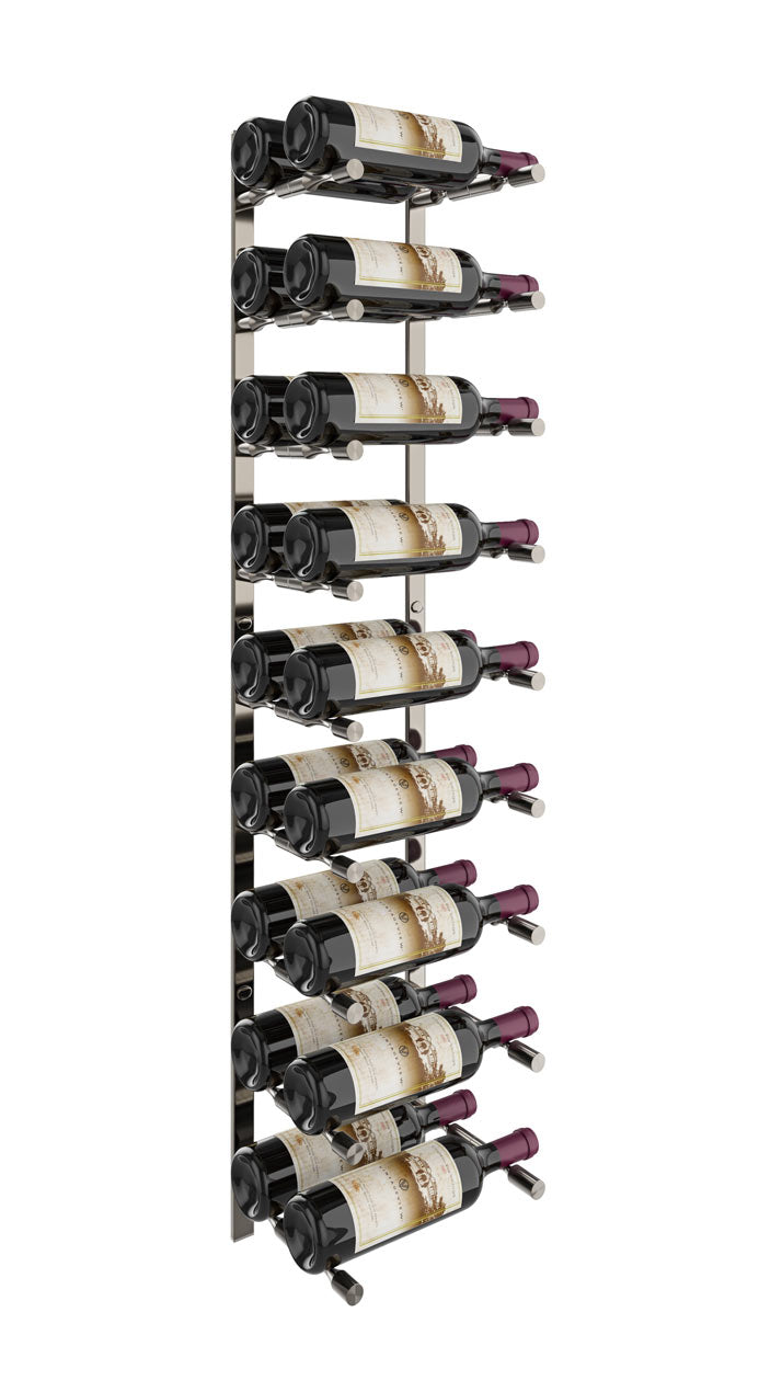 VintageView Vino Pins Flex Wall Mounted Metal Wine Rack system (9 to 27 bottles)