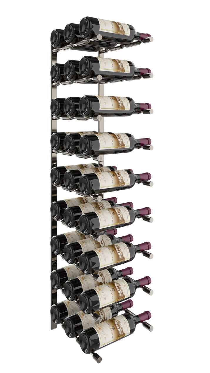 VintageView Vino Pins Flex Wall Mounted Metal Wine Rack system (9 to 27 bottles)
