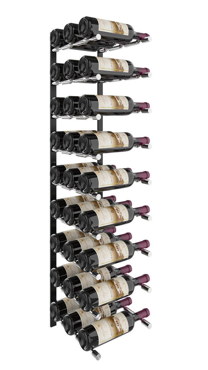 VintageView Vino Pins Flex Wall Mounted Metal Wine Rack system (9 to 27 bottles)