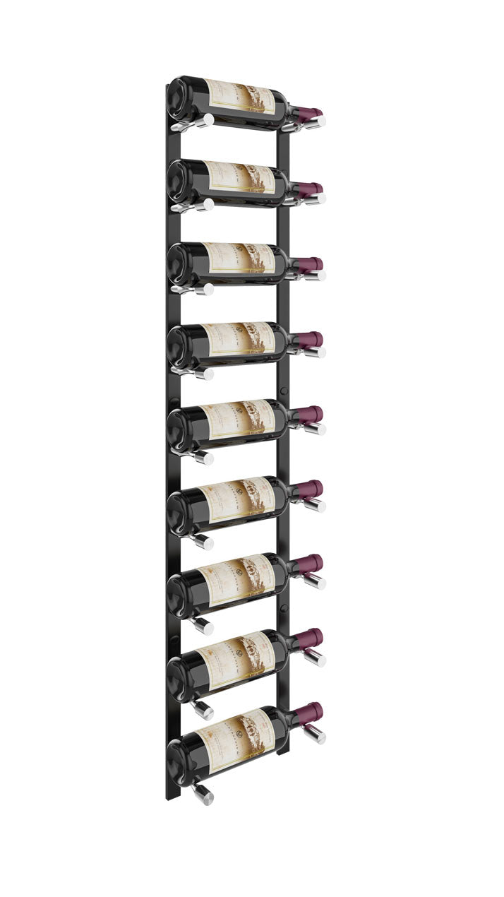 VintageView Vino Pins Flex Wall Mounted Metal Wine Rack system (9 to 27 bottles)